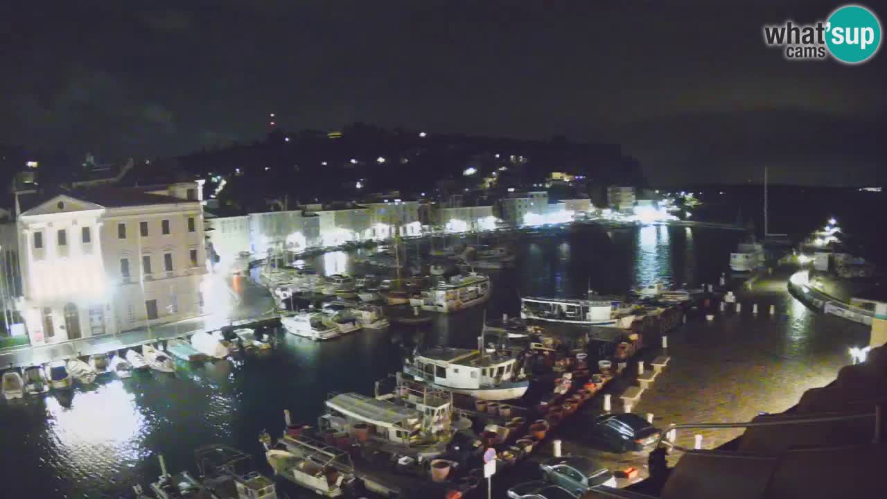 Cámara web en vivo desde Piran “Mandrač” – Increíble vista en vivo desde Villa Piranesi