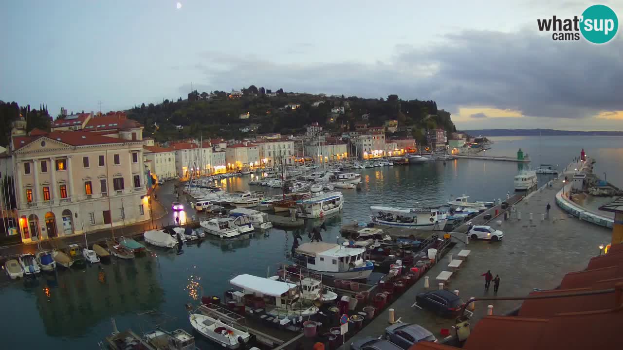 Cámara web en vivo desde Piran “Mandrač” – Increíble vista en vivo desde Villa Piranesi