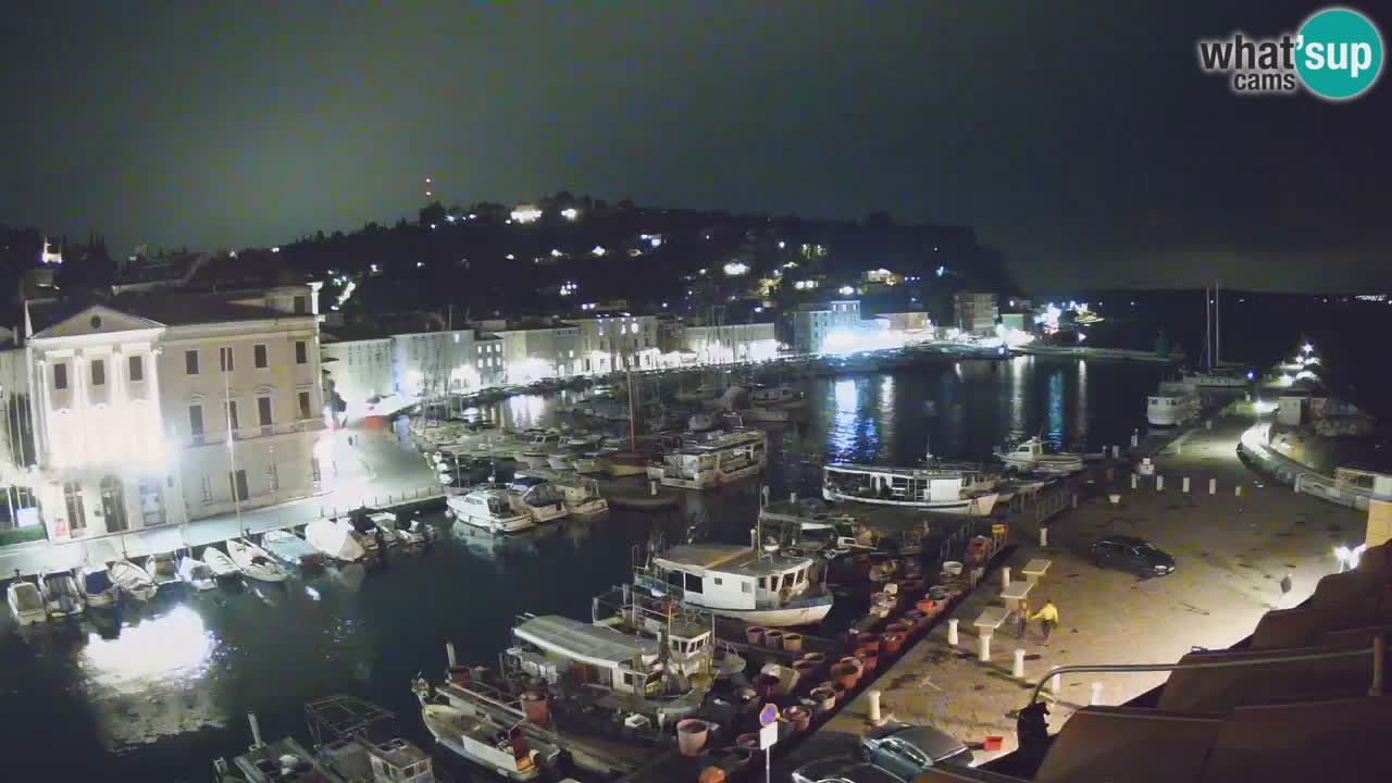 Live webcam from Piran “Mandrač” – Amazing live view from Villa Piranesi