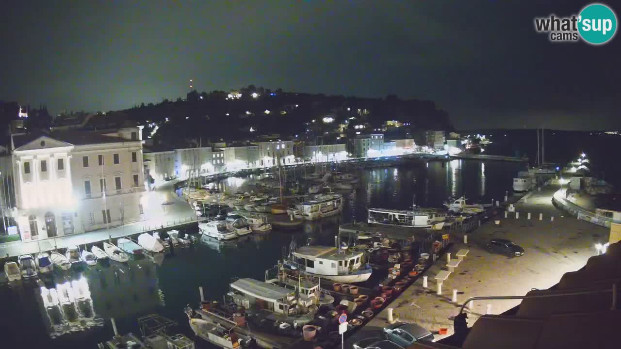 Live webcam from Piran “Mandrač” – Amazing live view from Villa Piranesi