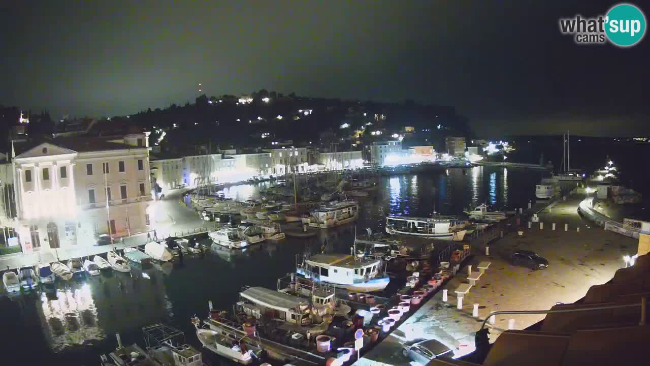Live webcam from Piran “Mandrač” – Amazing live view from Villa Piranesi