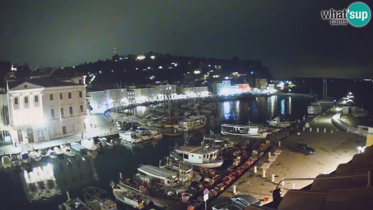 Live webcam from Piran “Mandrač” – Amazing live view from Villa Piranesi