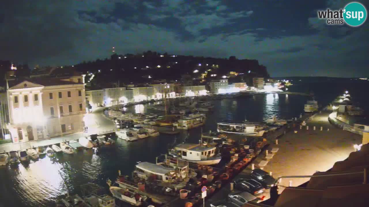 Live webcam from Piran “Mandrač” – Amazing live view from Villa Piranesi