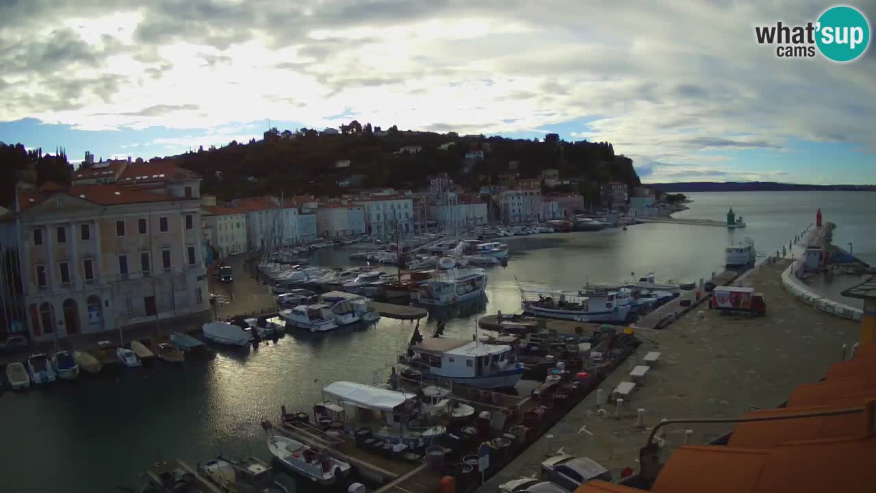 Web kamera uživo iz Pirana “Mandrač” – Nevjerojatan pogled uživo iz Ville Piranesi