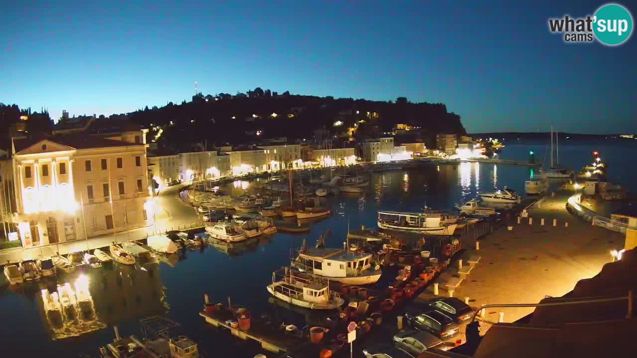 Live webcam from Piran “Mandrač” – Amazing live view from Villa Piranesi