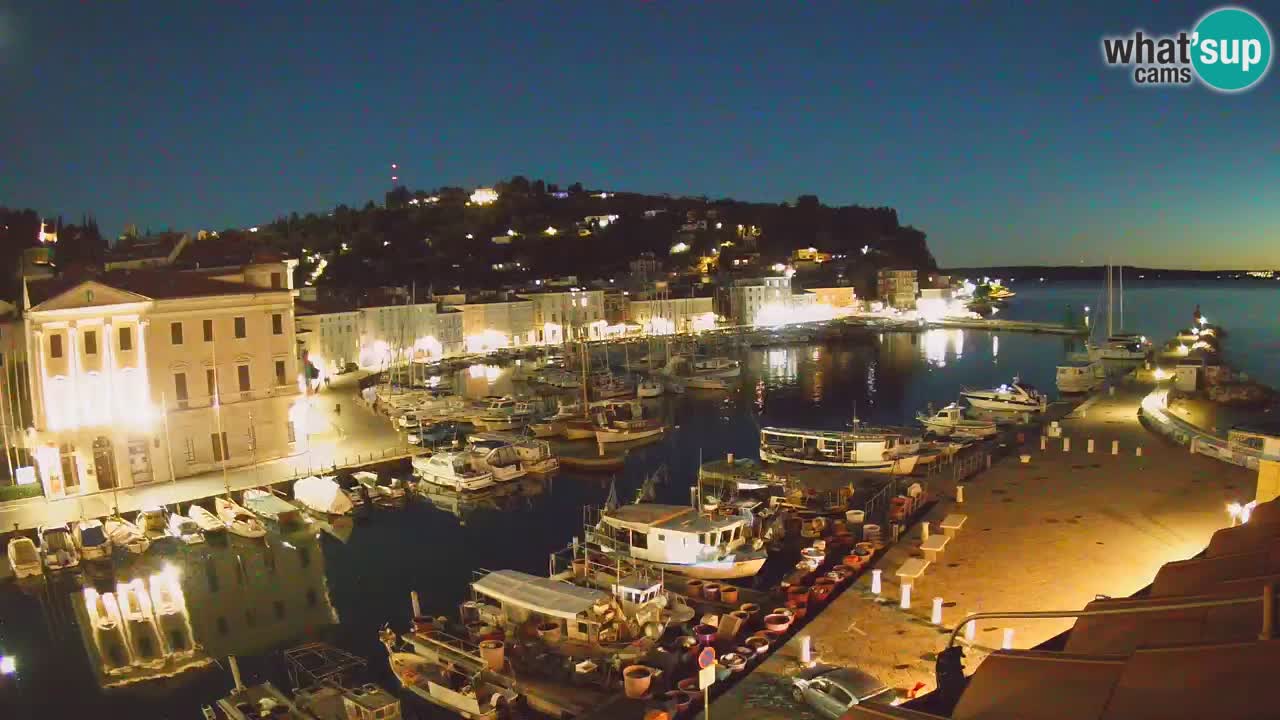 Live webcam from Piran “Mandrač” – Amazing live view from Villa Piranesi