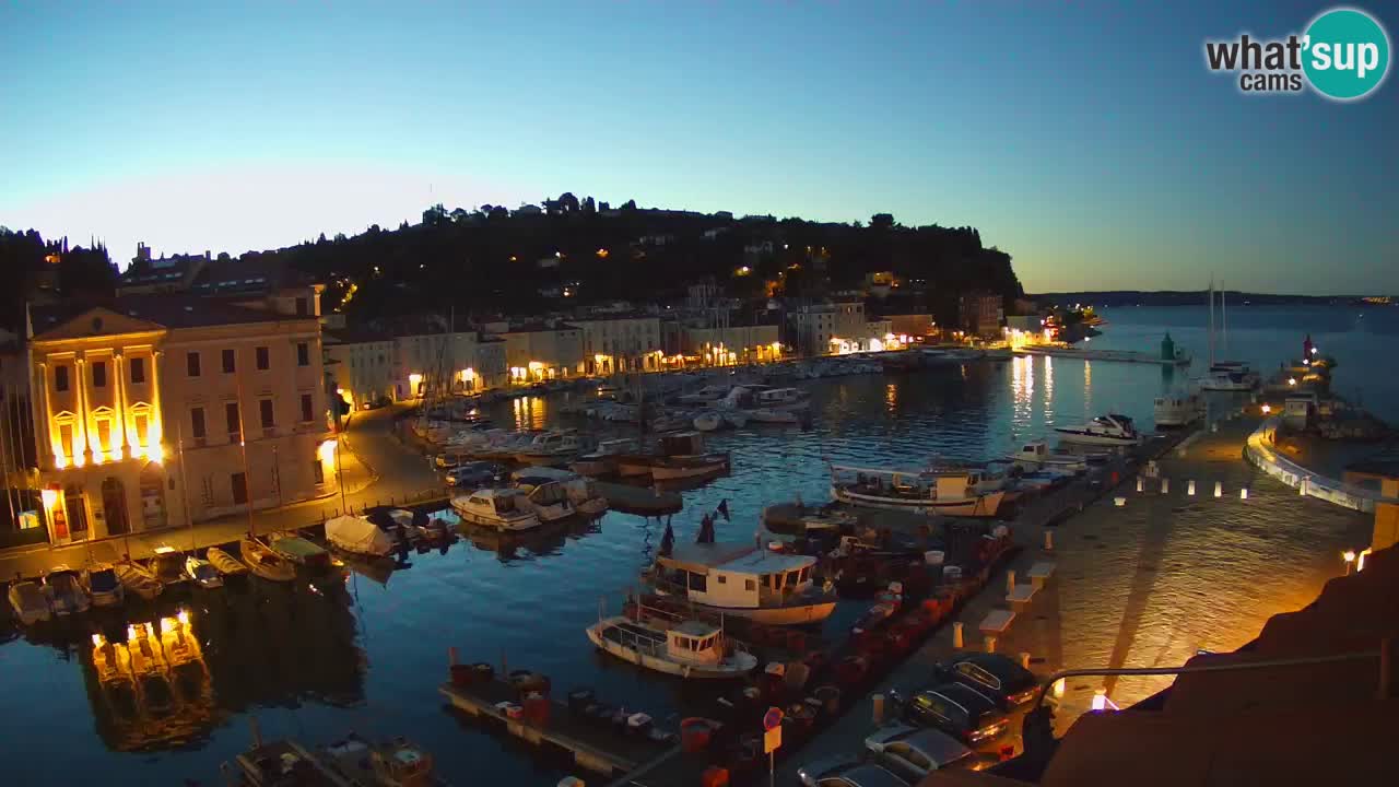 Cámara web en vivo desde Piran “Mandrač” – Increíble vista en vivo desde Villa Piranesi