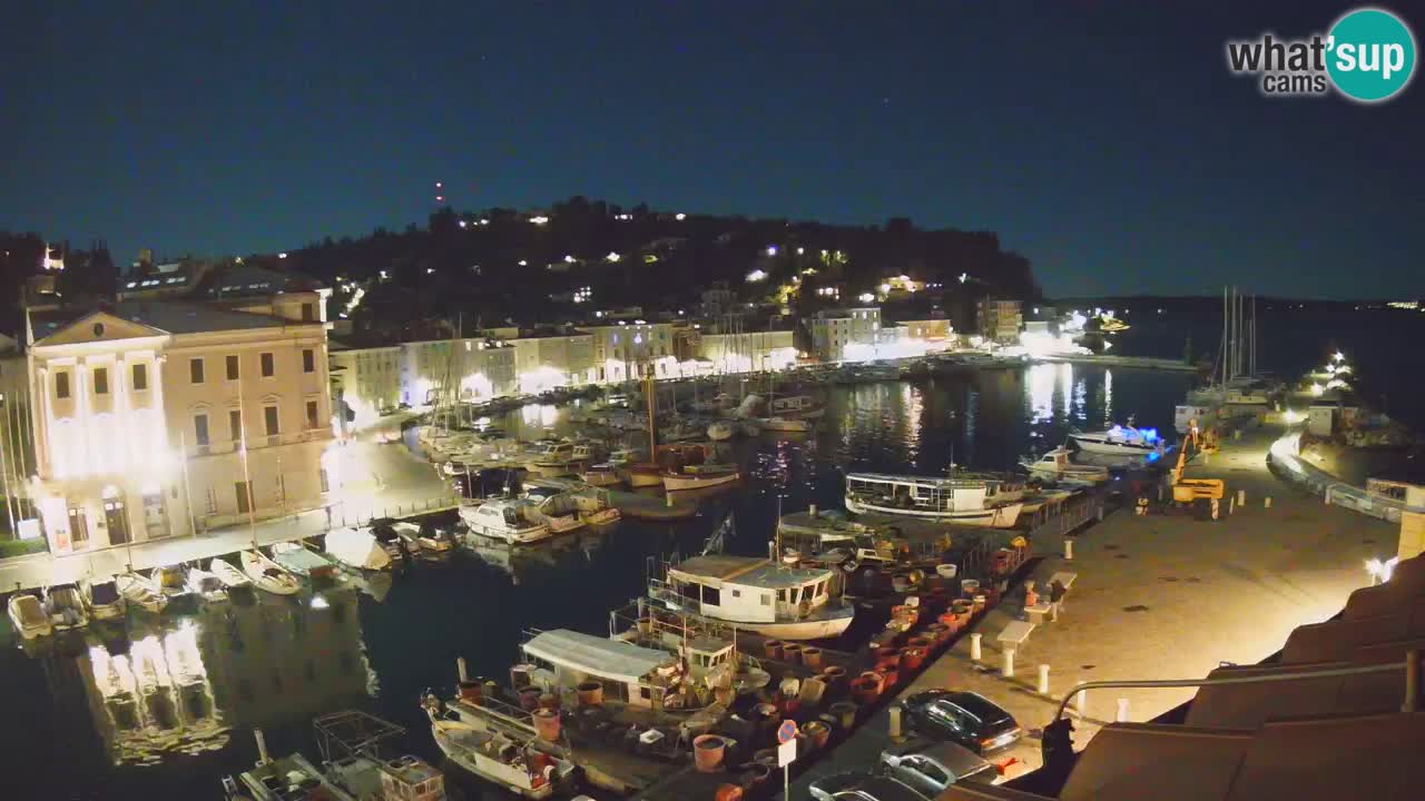 Live webcam from Piran “Mandrač” – Amazing live view from Villa Piranesi