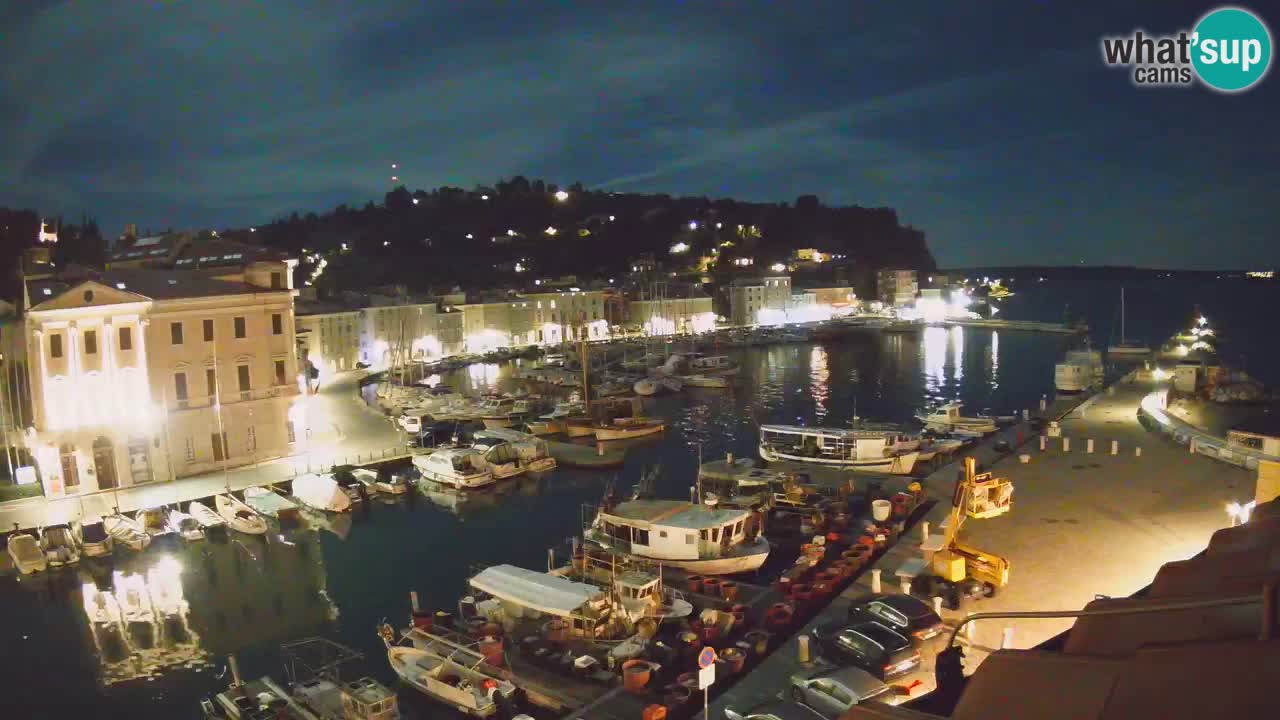 Cámara web en vivo desde Piran “Mandrač” – Increíble vista en vivo desde Villa Piranesi