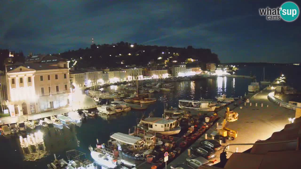 Web kamera uživo iz Pirana “Mandrač” – Nevjerojatan pogled uživo iz Ville Piranesi