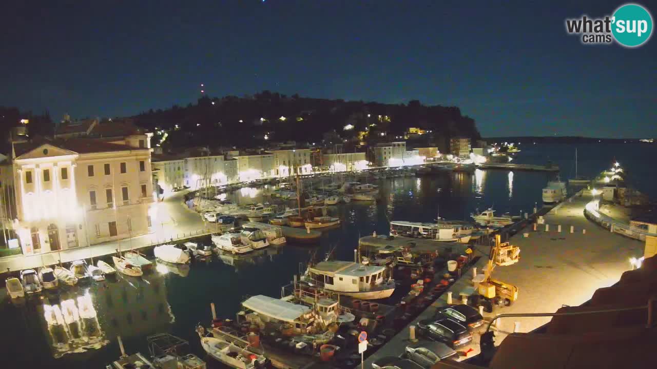 Live webcam from Piran “Mandrač” – Amazing live view from Villa Piranesi