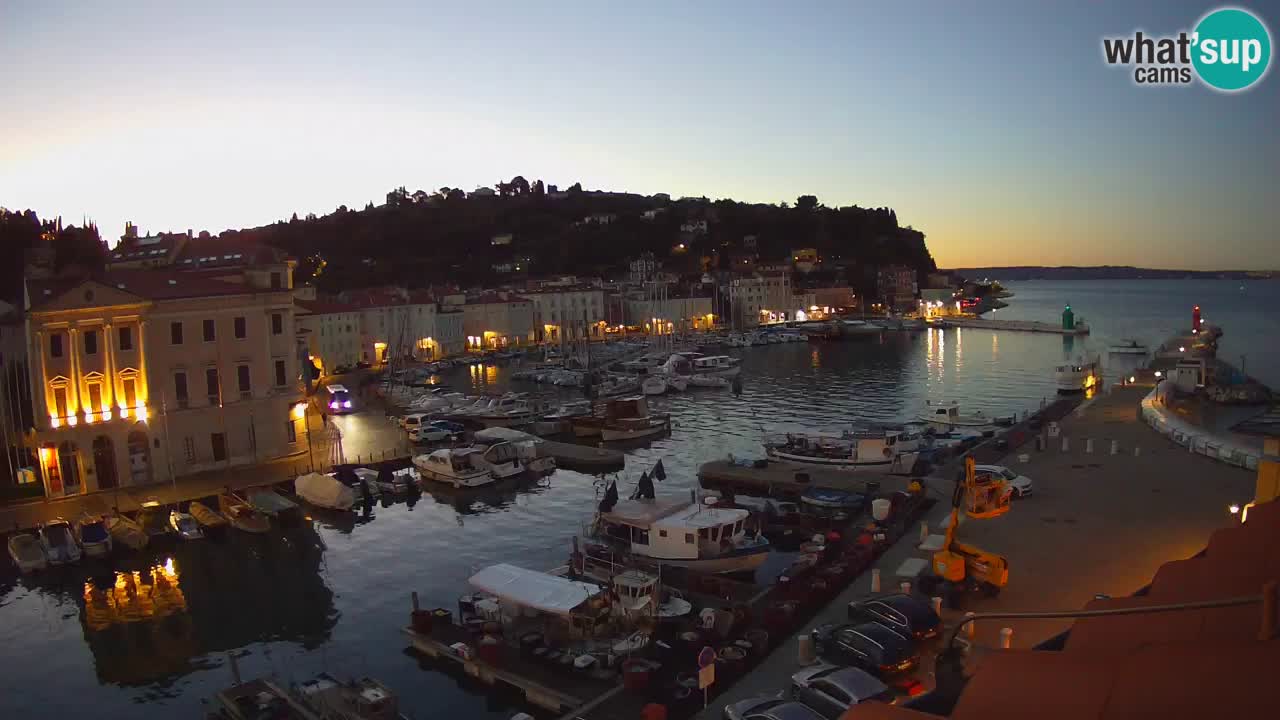 Web kamera uživo iz Pirana “Mandrač” – Nevjerojatan pogled uživo iz Ville Piranesi