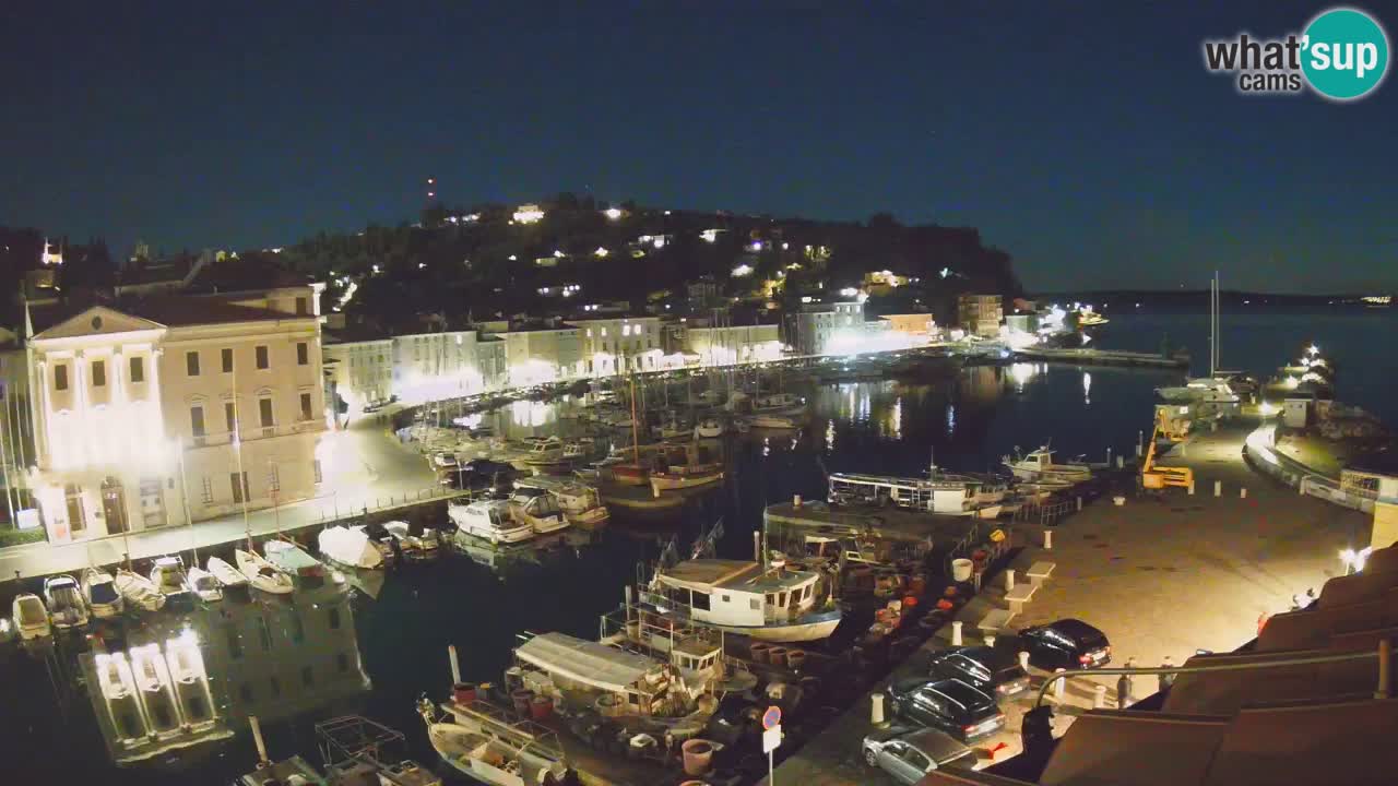 Live webcam from Piran “Mandrač” – Amazing live view from Villa Piranesi