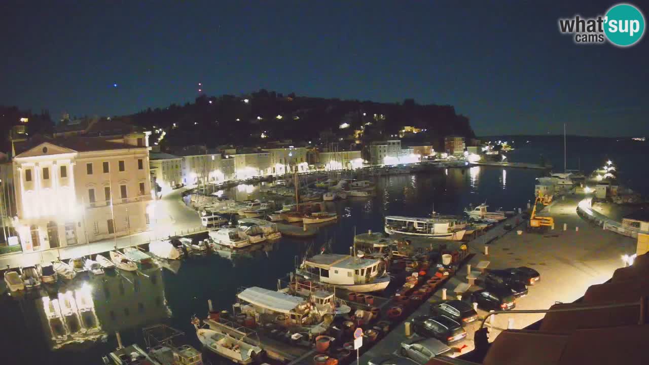 Live webcam from Piran “Mandrač” – Amazing live view from Villa Piranesi