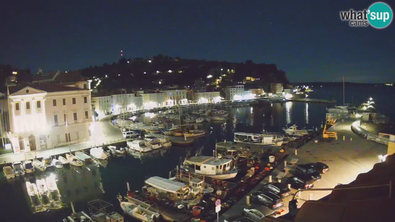 Live webcam from Piran “Mandrač” – Amazing live view from Villa Piranesi