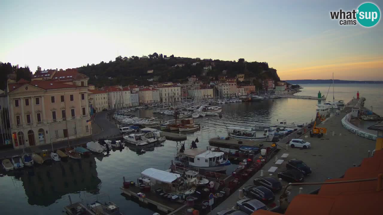 Cámara web en vivo desde Piran “Mandrač” – Increíble vista en vivo desde Villa Piranesi