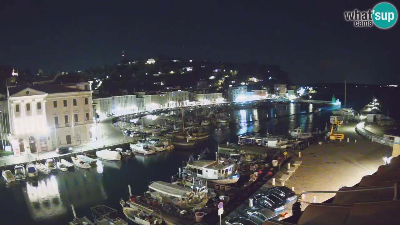 Iz Pirana Spletna kamera v živo “Mandrač” – Neverjeten pogled v živo iz Vile Piranesi