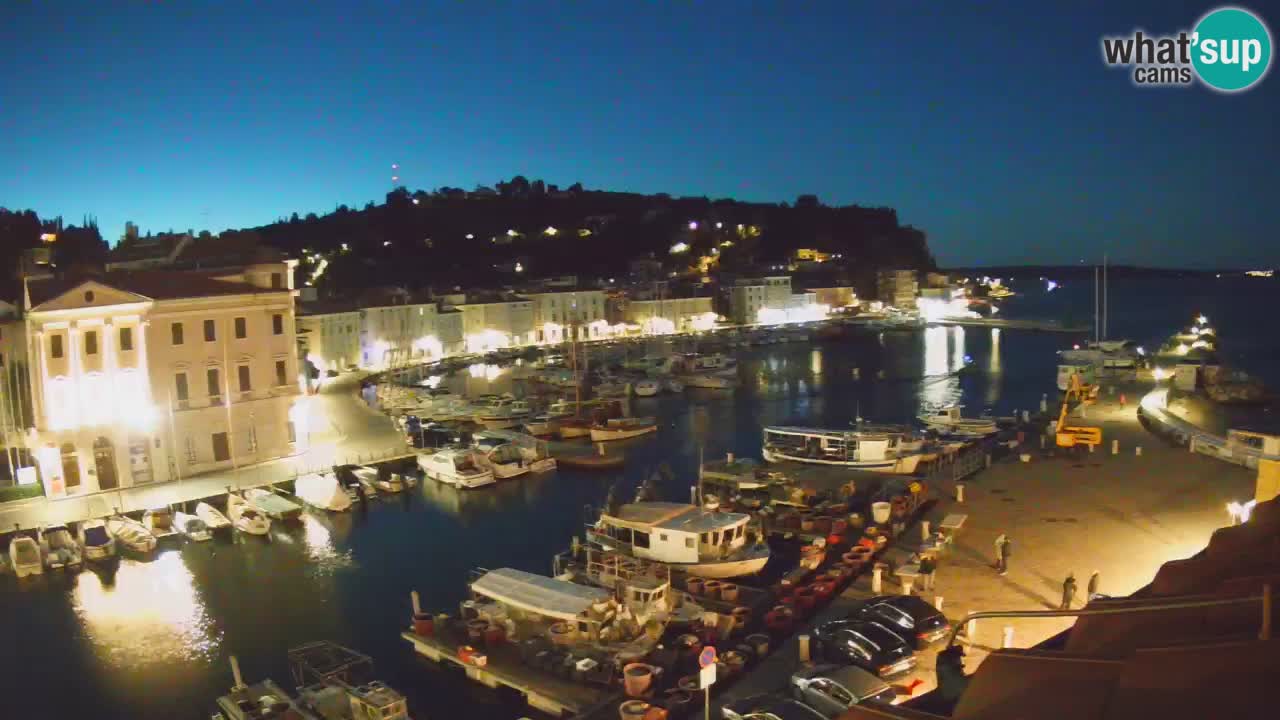 Cámara web en vivo desde Piran “Mandrač” – Increíble vista en vivo desde Villa Piranesi