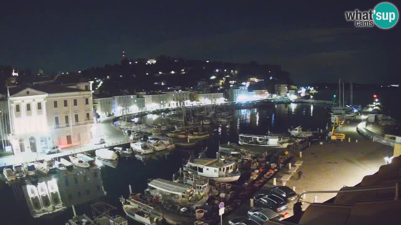 Web kamera uživo iz Pirana “Mandrač” – Nevjerojatan pogled uživo iz Ville Piranesi