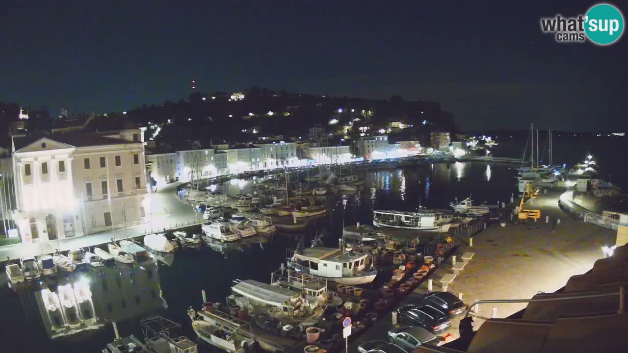 Cámara web en vivo desde Piran “Mandrač” – Increíble vista en vivo desde Villa Piranesi