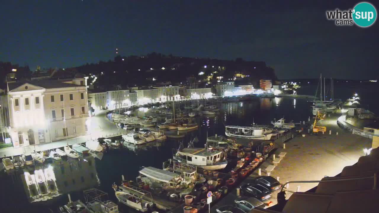 Live-Webcam aus Piran “Mandrač” – Erstaunliche Live-Ansicht von Villa Piranesi