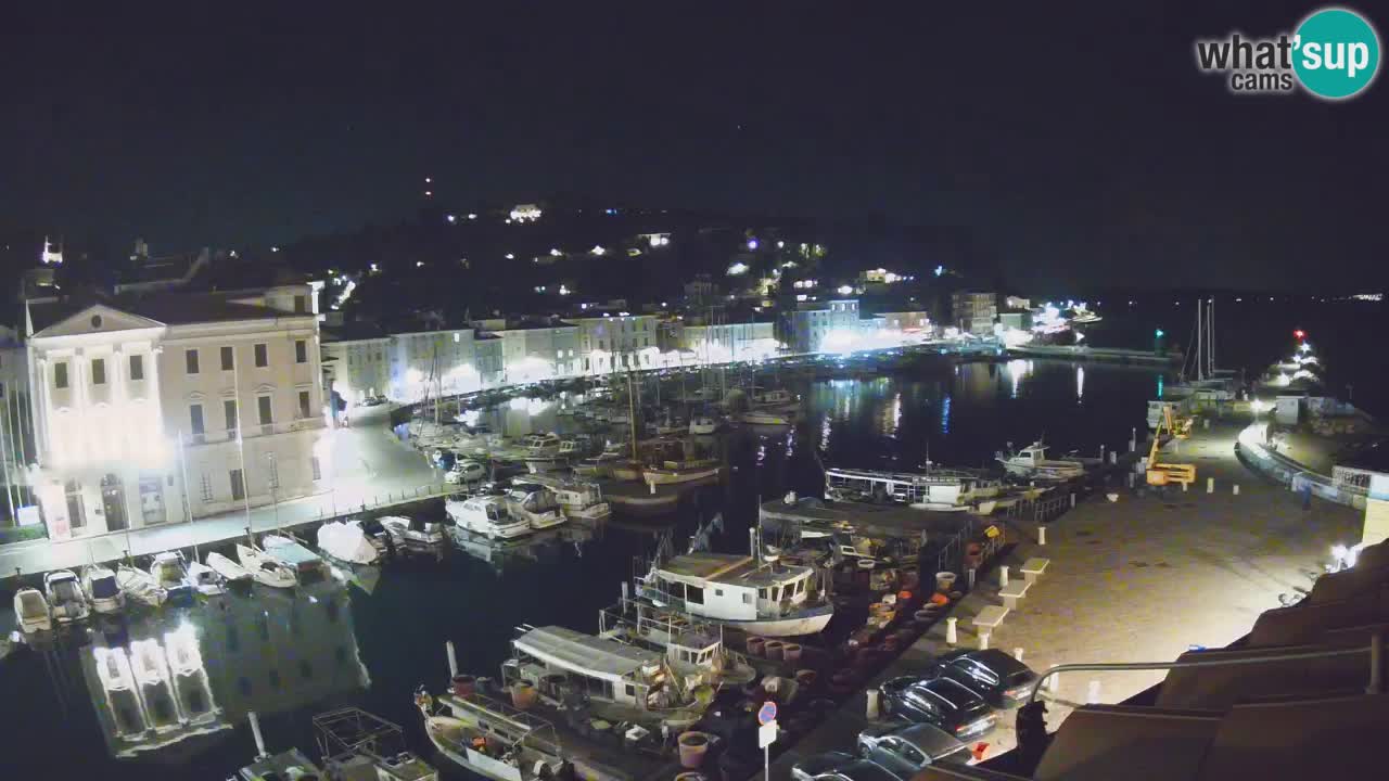 Web kamera uživo iz Pirana “Mandrač” – Nevjerojatan pogled uživo iz Ville Piranesi