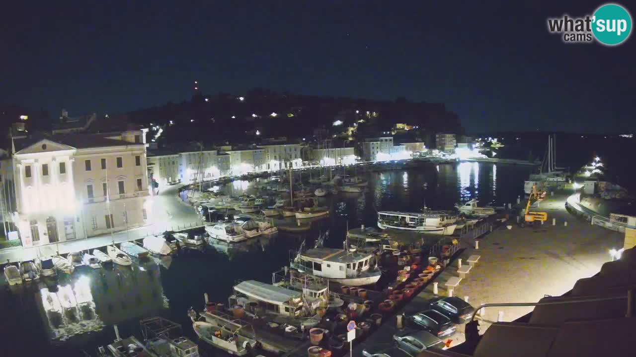 Live webcam from Piran “Mandrač” – Amazing live view from Villa Piranesi
