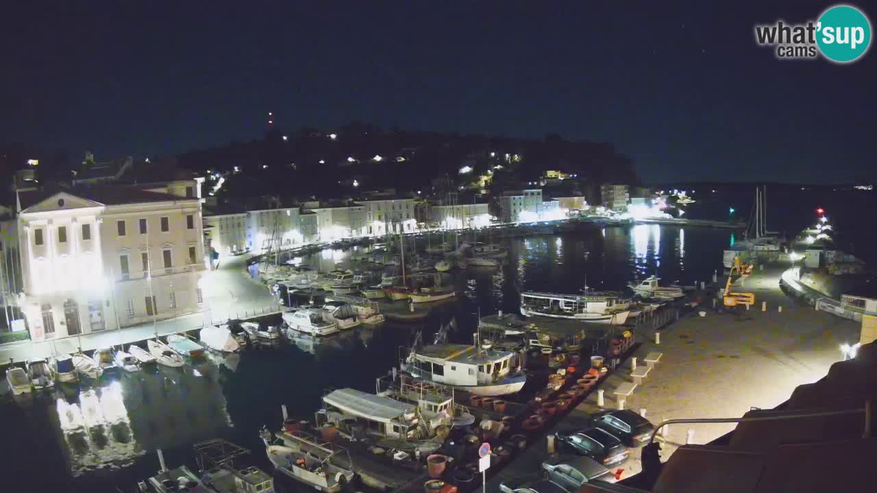 Live webcam from Piran “Mandrač” – Amazing live view from Villa Piranesi