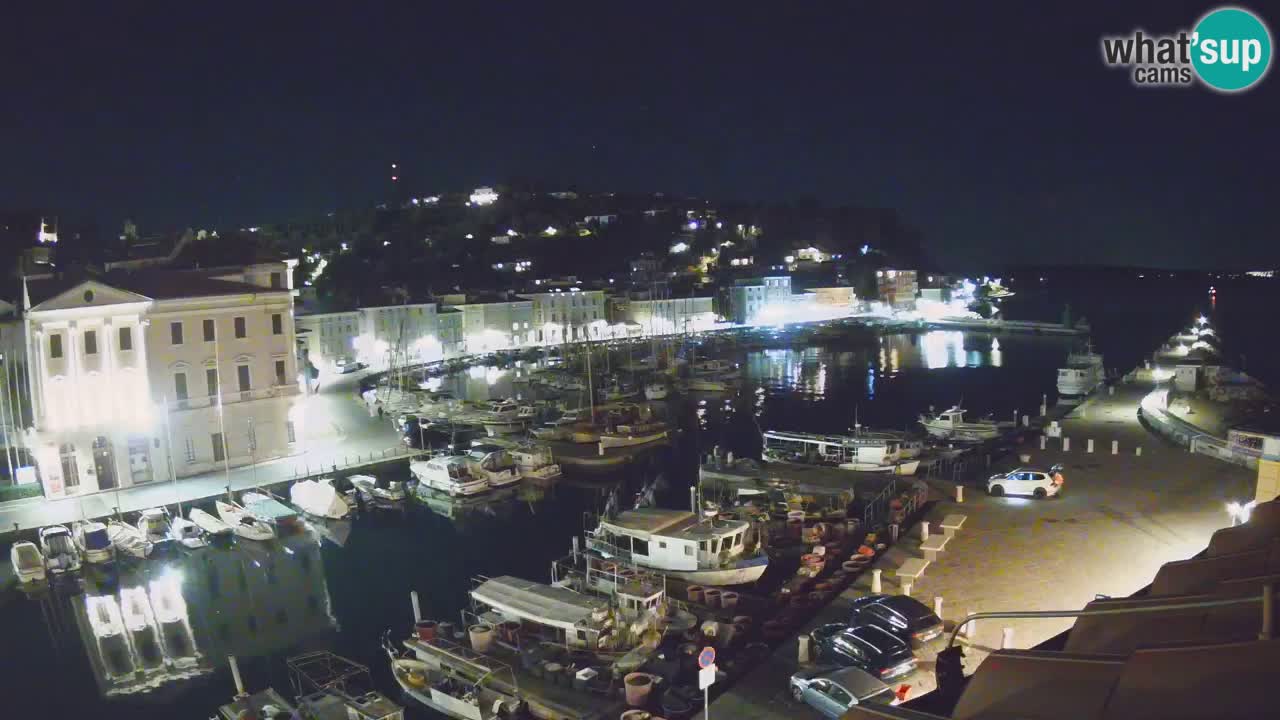 Live-Webcam aus Piran “Mandrač” – Erstaunliche Live-Ansicht von Villa Piranesi