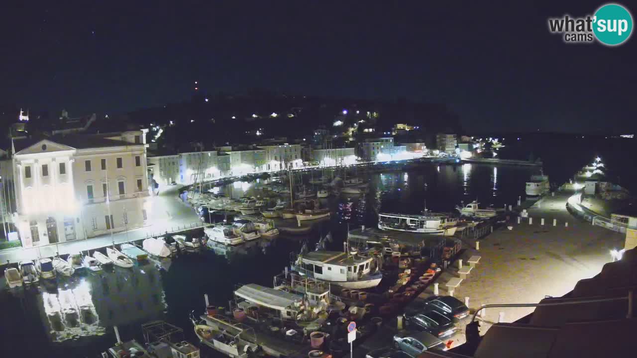 Live webcam from Piran “Mandrač” – Amazing live view from Villa Piranesi