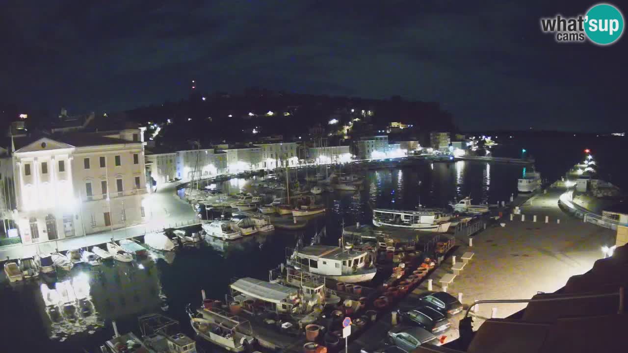 Web kamera uživo iz Pirana “Mandrač” – Nevjerojatan pogled uživo iz Ville Piranesi