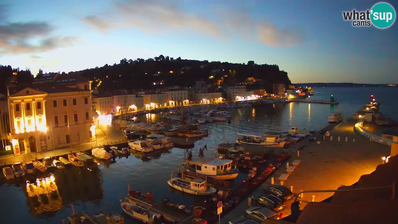 Web kamera uživo iz Pirana “Mandrač” – Nevjerojatan pogled uživo iz Ville Piranesi