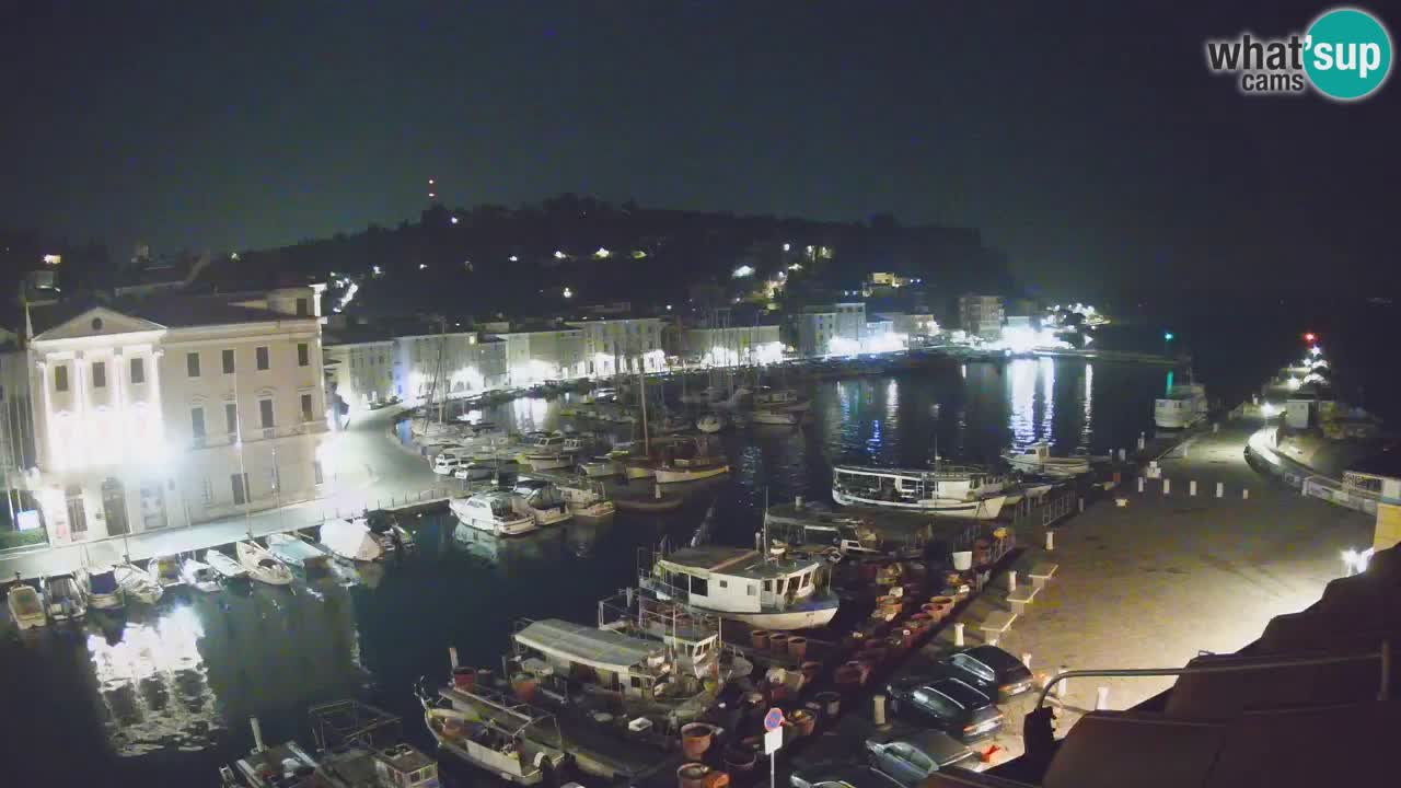Live webcam from Piran “Mandrač” – Amazing live view from Villa Piranesi