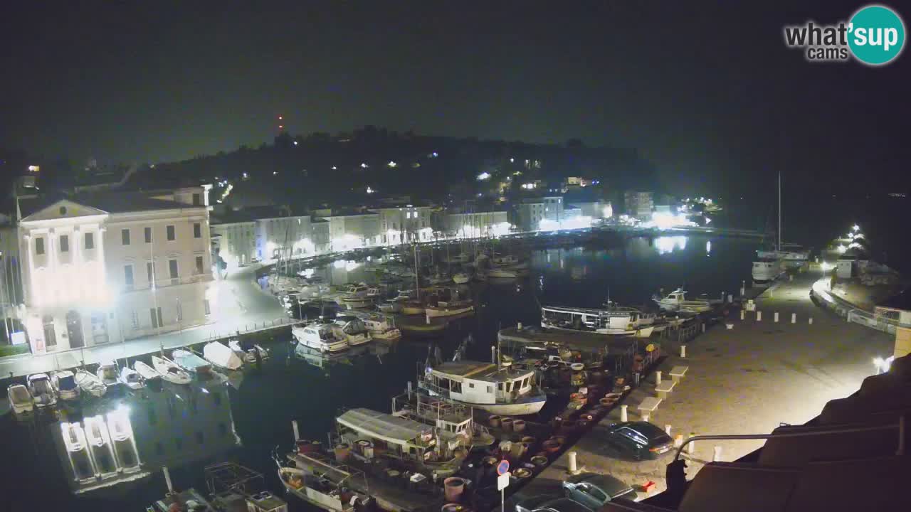 Live-Webcam aus Piran “Mandrač” – Erstaunliche Live-Ansicht von Villa Piranesi