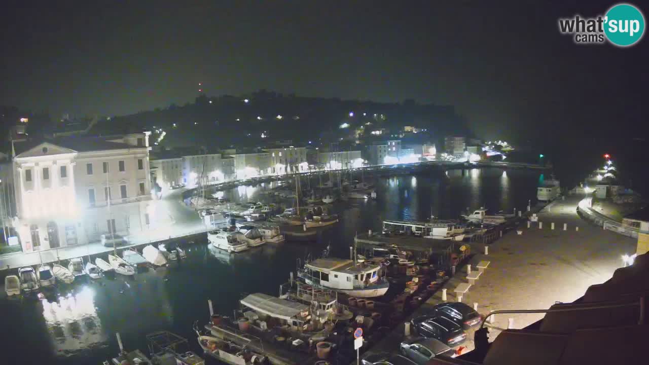 Live webcam from Piran “Mandrač” – Amazing live view from Villa Piranesi