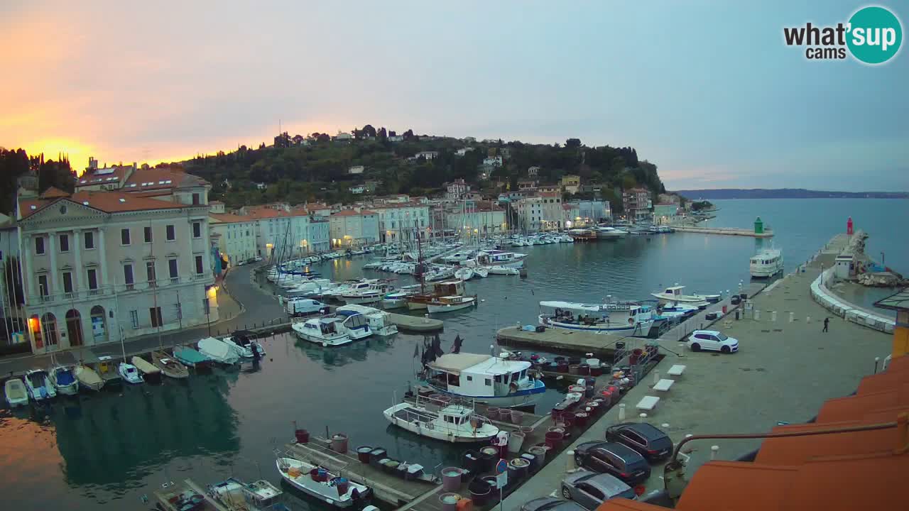 Cámara web en vivo desde Piran “Mandrač” – Increíble vista en vivo desde Villa Piranesi