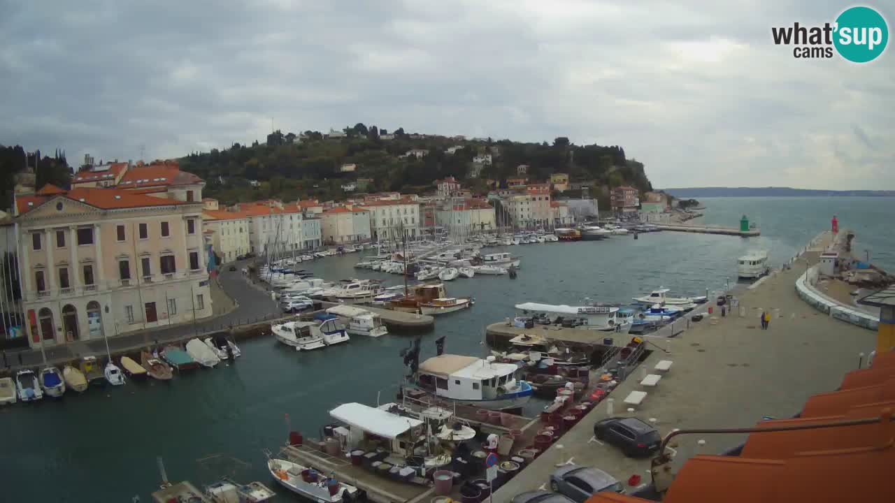 Cámara web en vivo desde Piran “Mandrač” – Increíble vista en vivo desde Villa Piranesi