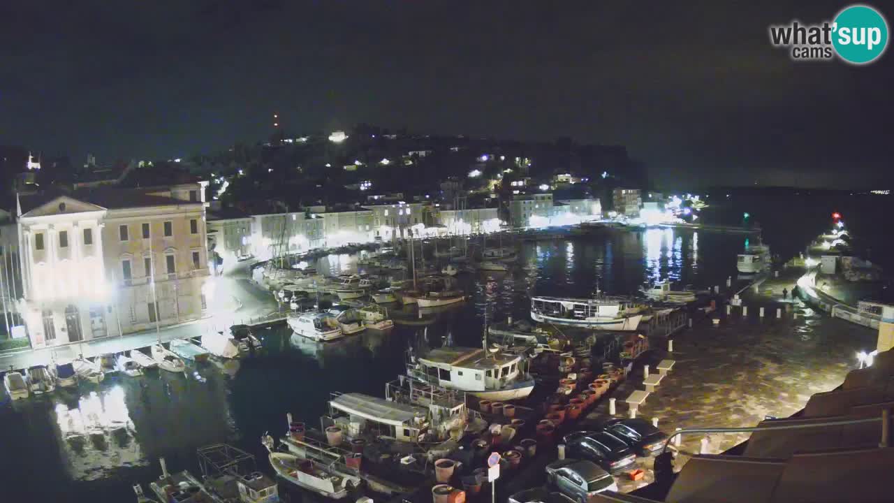 Live webcam from Piran “Mandrač” – Amazing live view from Villa Piranesi
