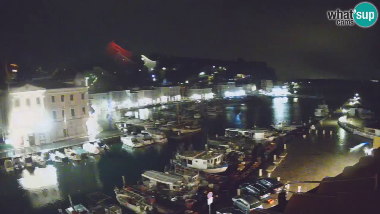 Live-Webcam aus Piran “Mandrač” – Erstaunliche Live-Ansicht von Villa Piranesi