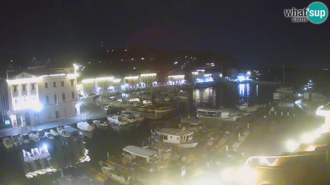 Live webcam from Piran “Mandrač” – Amazing live view from Villa Piranesi
