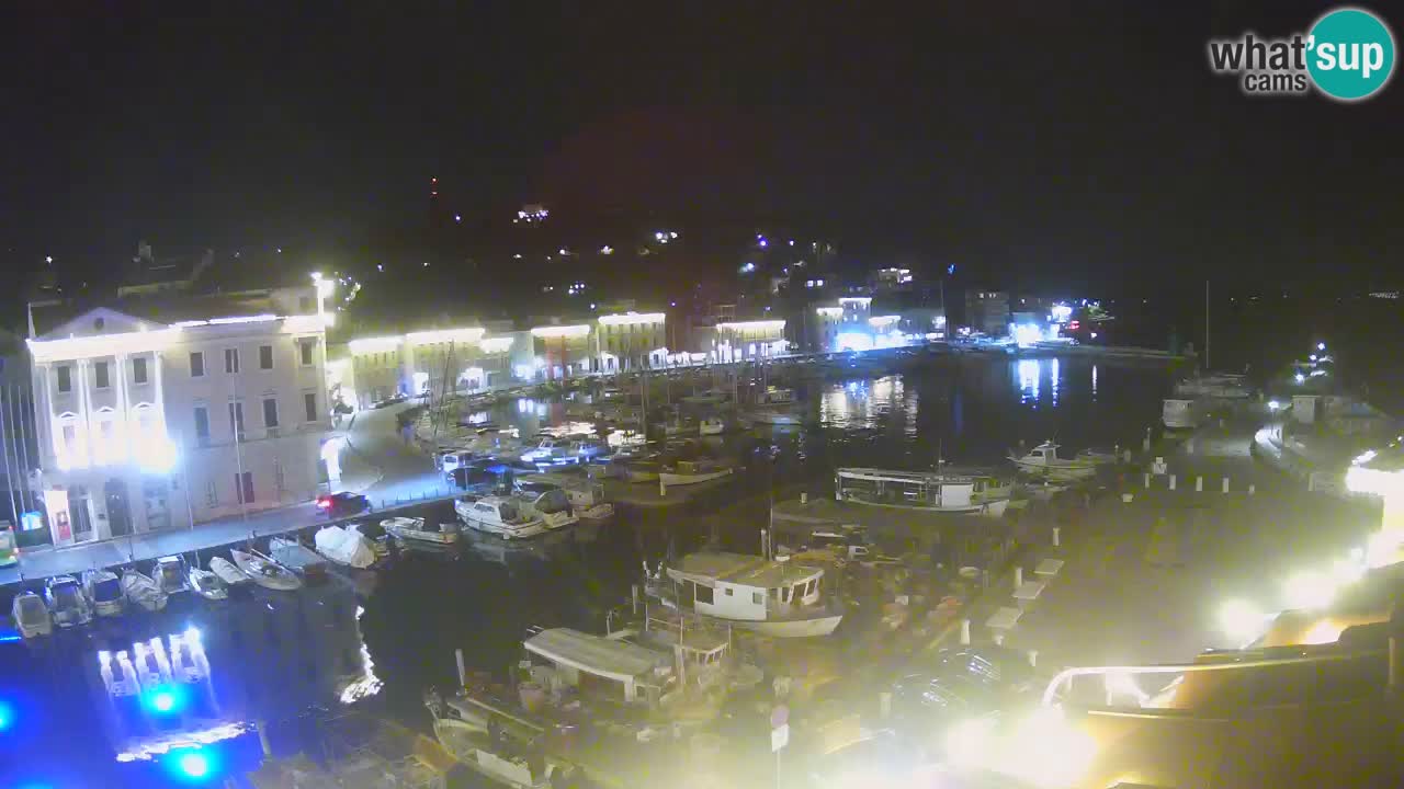 Live-Webcam aus Piran “Mandrač” – Erstaunliche Live-Ansicht von Villa Piranesi
