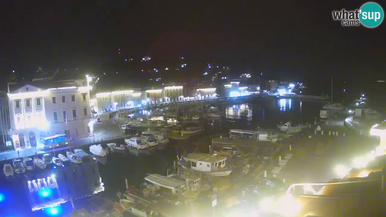 Live webcam from Piran “Mandrač” – Amazing live view from Villa Piranesi