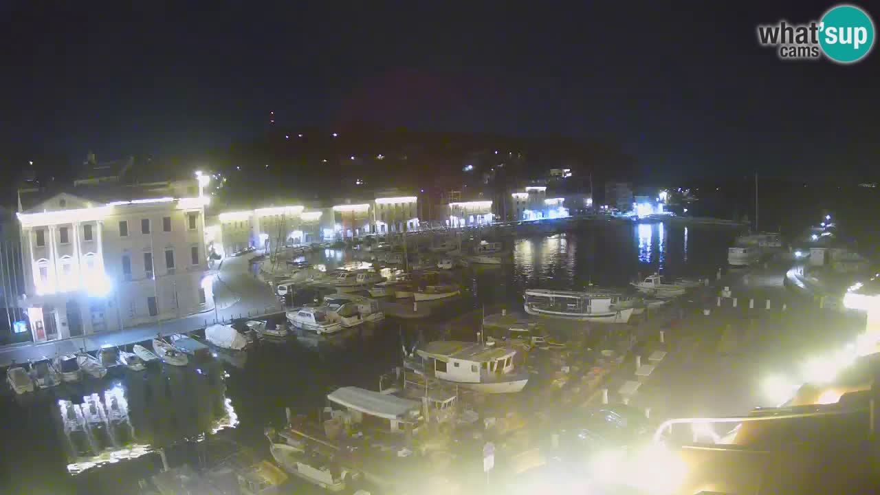 Live webcam da Pirano “Mandrač” – Splendida vista live da Villa Piranesi