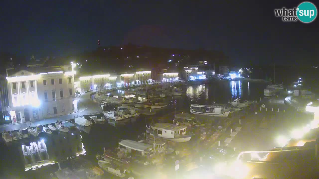 Live-Webcam aus Piran “Mandrač” – Erstaunliche Live-Ansicht von Villa Piranesi
