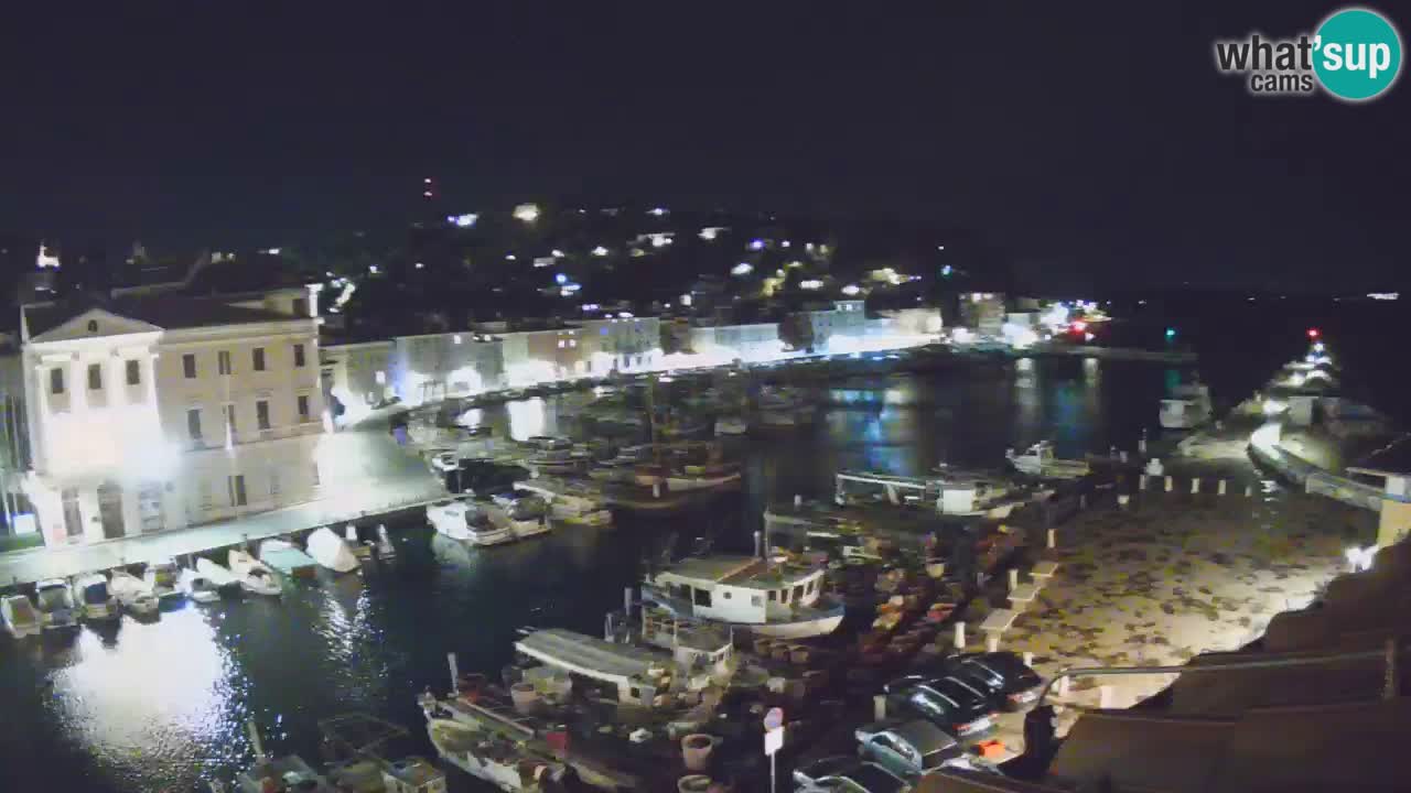 Live-Webcam aus Piran “Mandrač” – Erstaunliche Live-Ansicht von Villa Piranesi