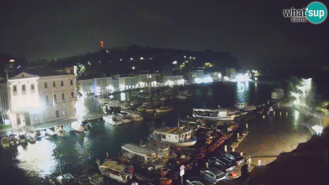 Live webcam from Piran “Mandrač” – Amazing live view from Villa Piranesi