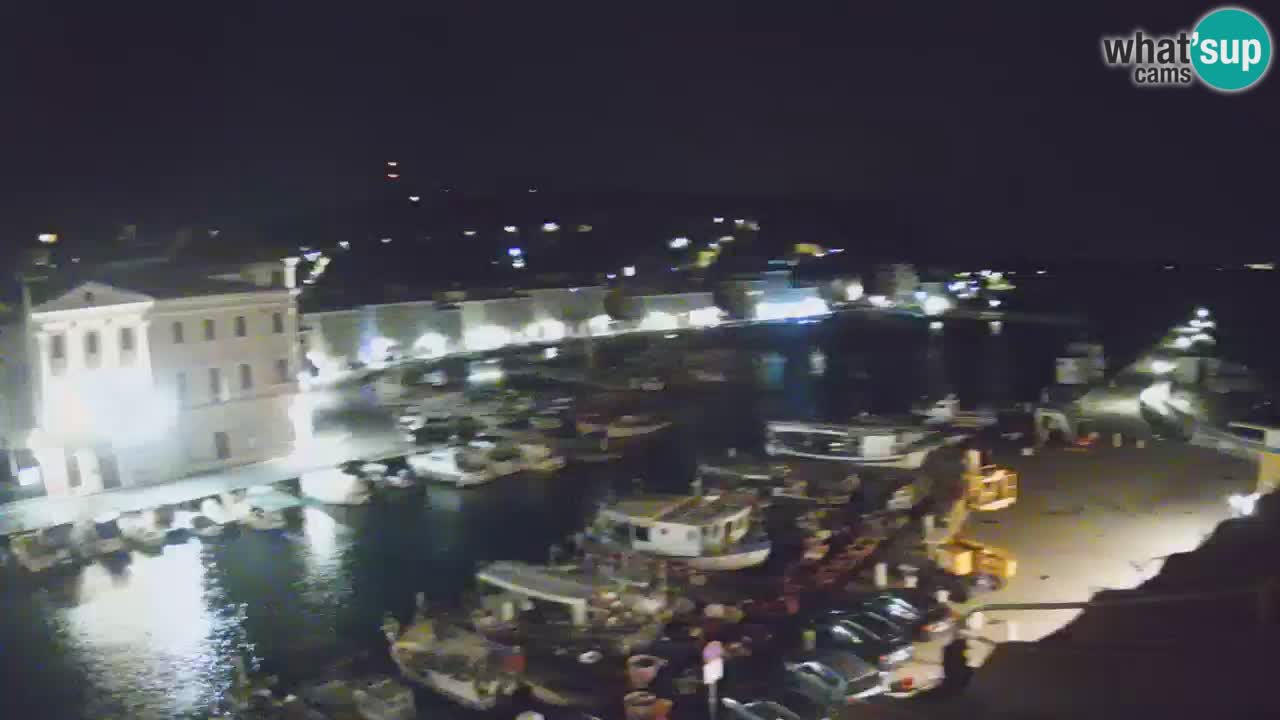 Live webcam from Piran “Mandrač” – Amazing live view from Villa Piranesi