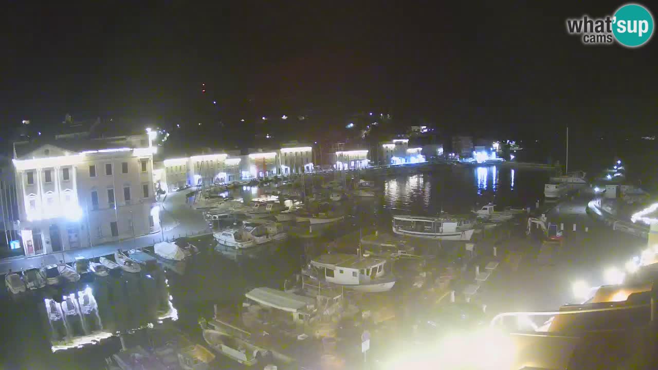 Live webcam from Piran “Mandrač” – Amazing live view from Villa Piranesi
