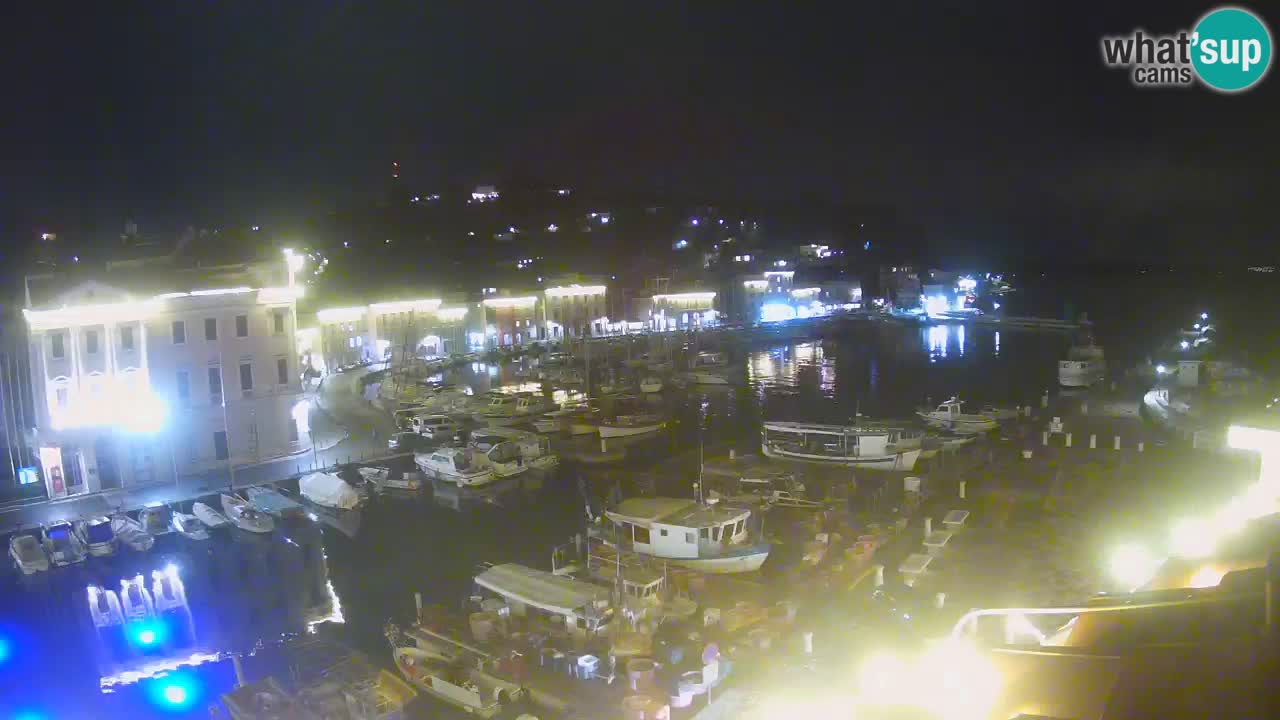 Live webcam from Piran “Mandrač” – Amazing live view from Villa Piranesi