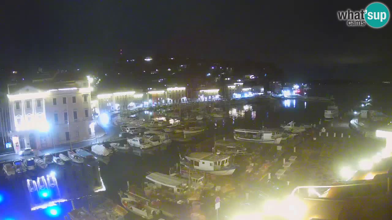 Iz Pirana Spletna kamera v živo “Mandrač” – Neverjeten pogled v živo iz Vile Piranesi